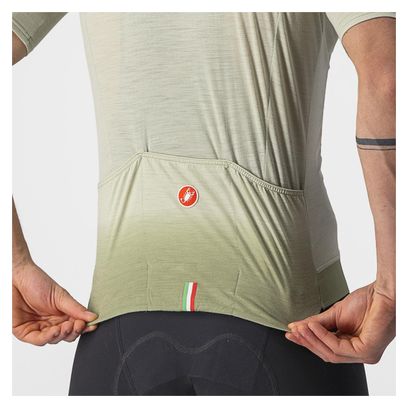 Castelli Essenza Short Sleeve Jersey Light Green