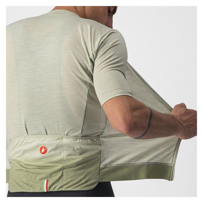 Castelli Essenza Short Sleeve Jersey Light Green