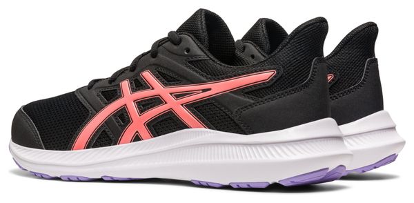 Zapatillas de Correr Asics Jolt 4 GS Negro Rosa Niño