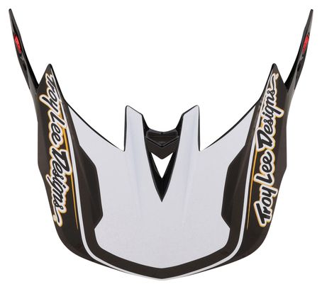 Troy Lee Designs D4 Carbon Mips Full Face Helm Zwart/Oranje