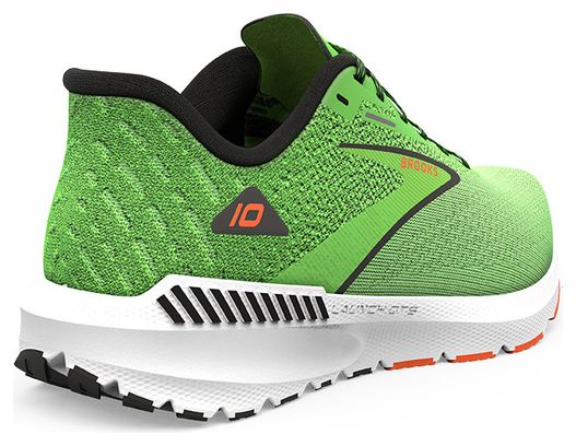 Brooks Launch GTS 10 Green Orange Men's Running Shoes