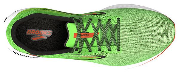 Chaussures Running Brooks Launch GTS 10 Vert Orange Homme