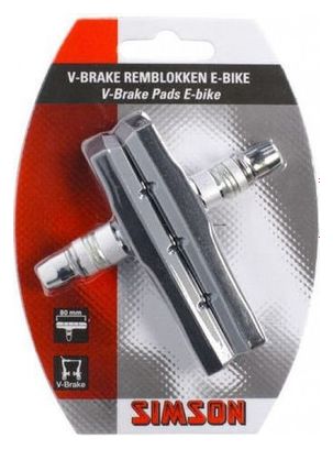 SIMSON E-Bike V-Brake Plaquettes De Frein 80Mm