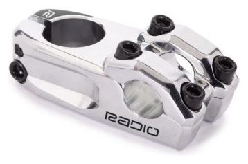 Radio Bikes Xenon Pro 22.2mm Silver BMX Top Load Stem