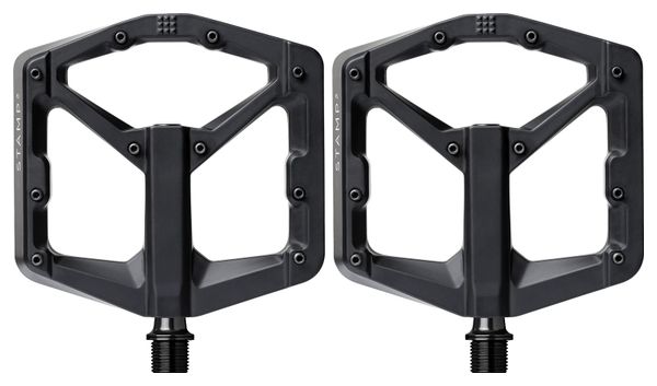 Refurbished Product - Pair of Crankbrothers Stamp 2 Pedals Black L