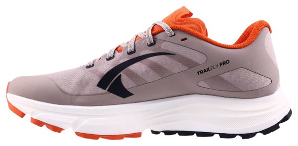 Scarpe da trail Inov 8 TrailFly Pro beige/arancione da uomo