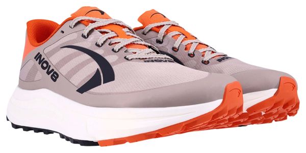 Scarpe da trail Inov 8 TrailFly Pro beige/arancione da uomo