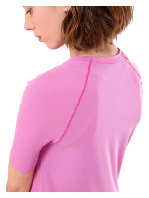 Compressport Trail Racing Kurzarm-Shirt für Damen, rosa