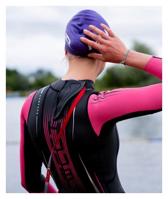 Combinaison Néoprène Huub Surface Noir/Rose Femme 