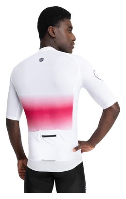 Maillot vélo ultraléger homme Cyclisme M3 Dawn Blanc