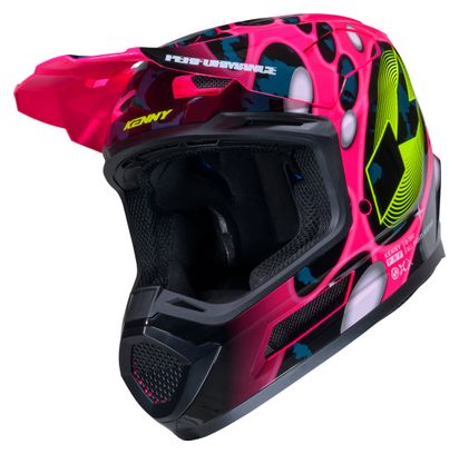 Casco integrale Kenny Performance Graphic Rosa