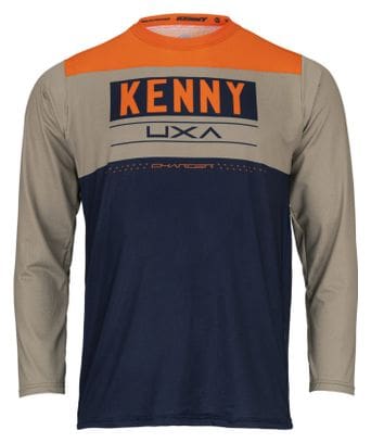 Kenny Charger Long Sleeve Jersey Blauw / Oranje