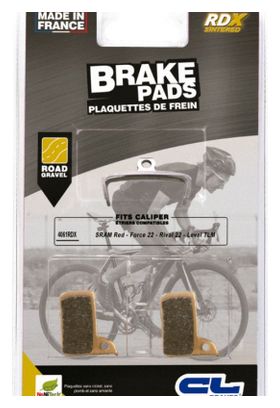 Plaquette de frein vélo cl brakes - métal fritté route