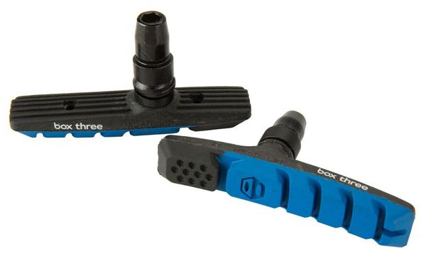 Box Three Air Flow Brake Pads 70mm Blue