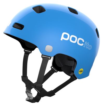 Casco Poc Pocito Crane Mips Azul Fluorescente