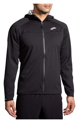 Chaqueta impermeable Brooks High Point Negra