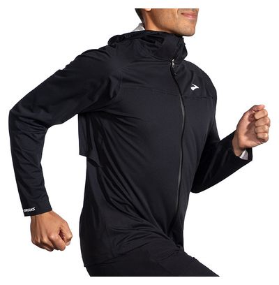 Brooks High Point Waterdichte Jas Zwart