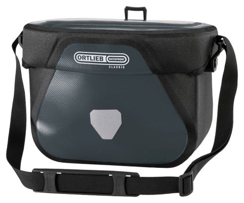 Ortlieb Ultimate Six Classic 6.5L Stuurtas Asfalt Grijs Zwart