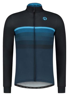 Maillot Manches Longues Velo Rogelli Hero ll - Homme - Bleu/Noir