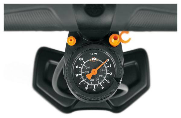 SKS Airworx 10.0 Pompa a pedale Antracite