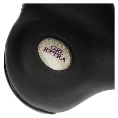 Selle de vélo Dames/Hommes Siège Gel Confort Noir