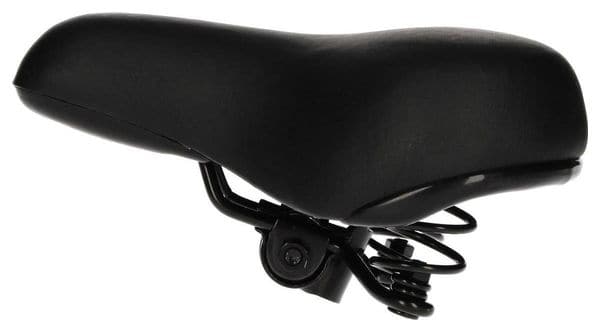 Selle de vélo Dames/Hommes Siège Gel Confort Noir