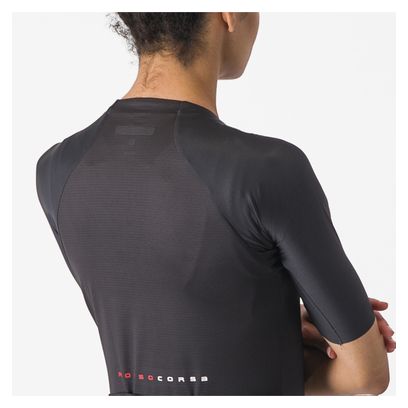Castelli Aero Pro 7.0 Schwarzes Kurzarmtrikot für Frauen