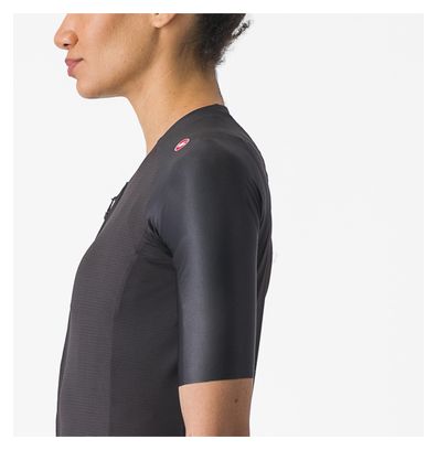 Castelli Aero Pro 7.0 Schwarzes Kurzarmtrikot für Frauen