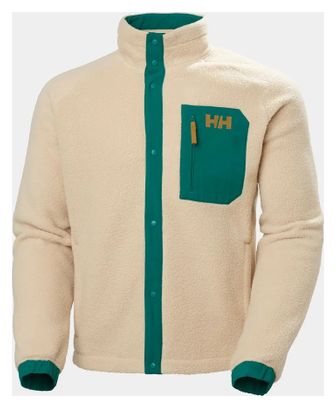 Helly Hansen Panorama Pile Snap Beige Men's Fleece Jacket