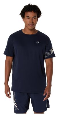 Maglia a maniche corte Asics Icon Blu Uomo
