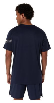 Maglia a maniche corte Asics Icon Blu Uomo
