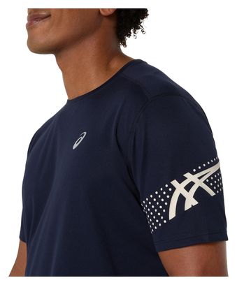 Maglia a maniche corte Asics Icon Blu Uomo