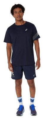 Maglia a maniche corte Asics Icon Blu Uomo