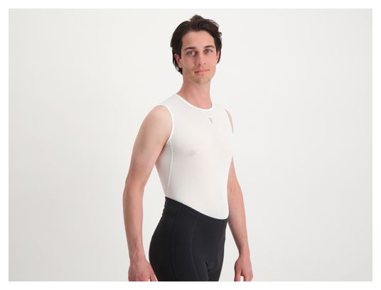 Sleeveless undershirt BBB MeshLayer White