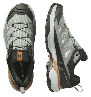 Salomon X Ultra 360 Leather GTX herenschoenen grijs