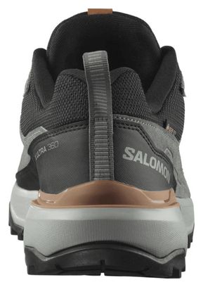 Salomon X Ultra 360 Leather GTX herenschoenen grijs