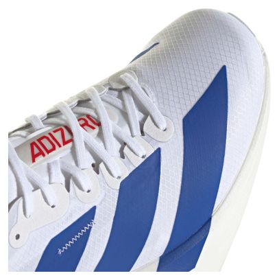 Chaussures Running adidas Adizero Adios Pro 4 Blanc/Bleu/Rouge Homme