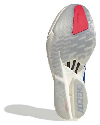 Chaussures Running adidas Adizero Adios Pro 4 Blanc/Bleu/Rouge Homme