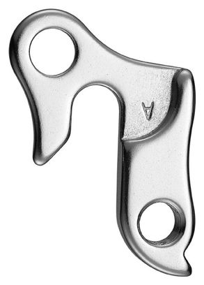Patte dérailleur alu adaptable cadre bianchi/focus/peugeot/cube/dahon/giant/déca
