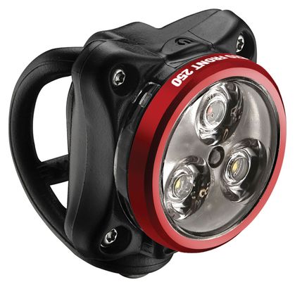 Lezyne LED Zecto Drive 250 Lumens Front Light Black Red
