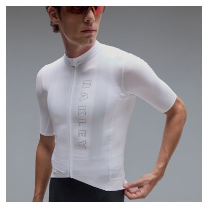 Oakley Endurance Lite heren shirt met korte mouwen, wit