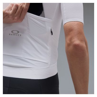 Oakley Endurance Lite heren shirt met korte mouwen, wit