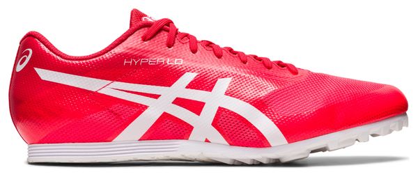 Asics Hyper LD 6 Rojo Blanco Zapatillas de Atletismo Unisex