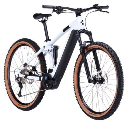 Cube Stereo Hybrid 120 Pro 625 Electric Full Suspension MTB Shimano Deore 12S 625 Wh 29'' Flash White 2023