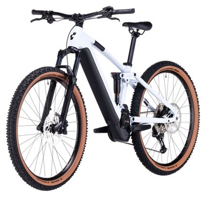 Cube Stereo Hybrid 120 Pro 625 Electric Full Suspension MTB Shimano Deore 12S 625 Wh 29'' Flash White 2023