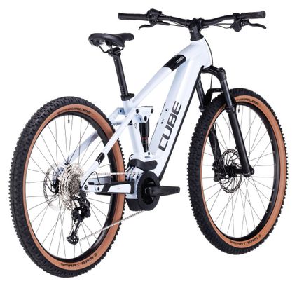 Cube Stereo Hybrid 120 Pro 625 Electric Full Suspension MTB Shimano Deore 12S 625 Wh 29'' Flash White 2023