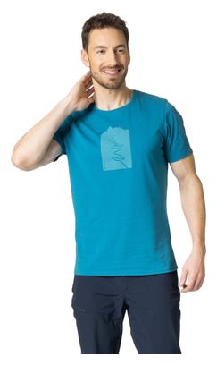 Camiseta de manga corta Odlo Nikko Trailhead Azul