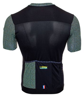 LeBram Aspin Short Sleeves Jersey Black Green