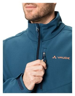 Vaude Cyclone VI Softshell Jas Blauw