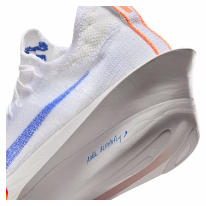 Nike Alphafly 3 Blueprint Running Shoes, White/Blue, Men's